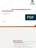 Washed Coal CRISIL Research PDF