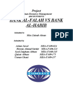 Bank Al-Falah Vs Bank Al-Habib: Project