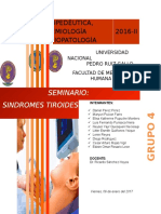 Seminario Semiología N - 13 - Sindromes Tiroideos y Paratiroideos