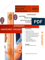 Seminario Semiología N_ 13 - Sindromes Tiroideos y Paratiroideos