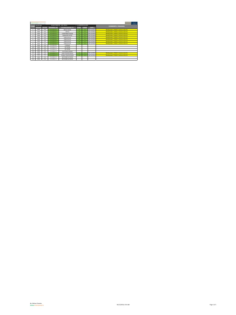 FCU Power Requirements Report | PDF | Technology & Engineering