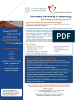 Spirometry Performing and Interpreting Course