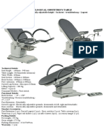 Adjustable Doctor Stool for Gynecology Procedures