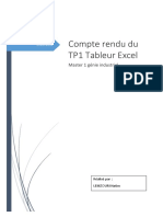 Tp1 Utilisation Du Tableur