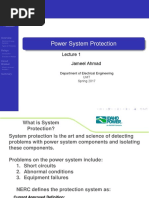 Introduction Power System Protection