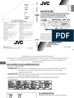 prioridad Marcha mala cojo JVC Coche Get0710-002a | PDF | Bluetooth | Usb