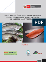 Pauta Planes de Negocio Trucha Andina PDF