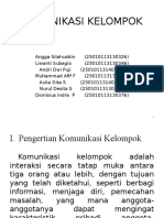 Komunikasi Kelompok