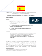 sistema político español