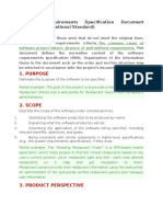 Software Requirements Specification Document Example (International Standard)