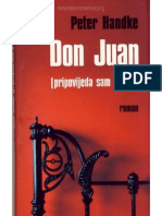 Peter Handke Don Huan PDF