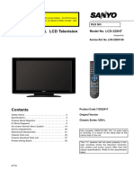 Sanyo LCD-32XH7 Noblex 32LC820H Philco PLH3210 JVC LT32R50 Chasis UE6L