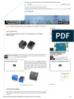 At-MO PRODUCTION - Cara Merangkai Relay 5v Dan 12v Buat Arduino Uno (Relay SPDT) 5 Pin