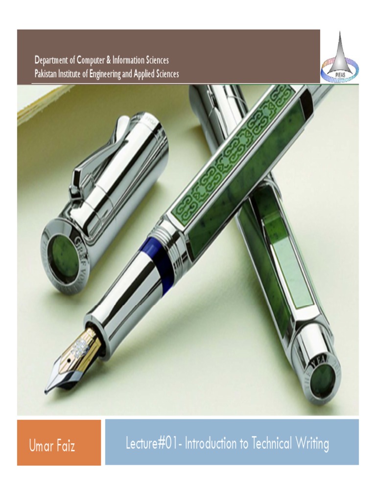 Introduction to Technical Writing | PDF | Technical Communication | Expert