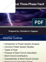 Symmetrical Three-Phase Fault