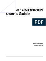 Magicolor 4650EN/4650DN User's Guide: A00F-9561-00A 1800853-001A