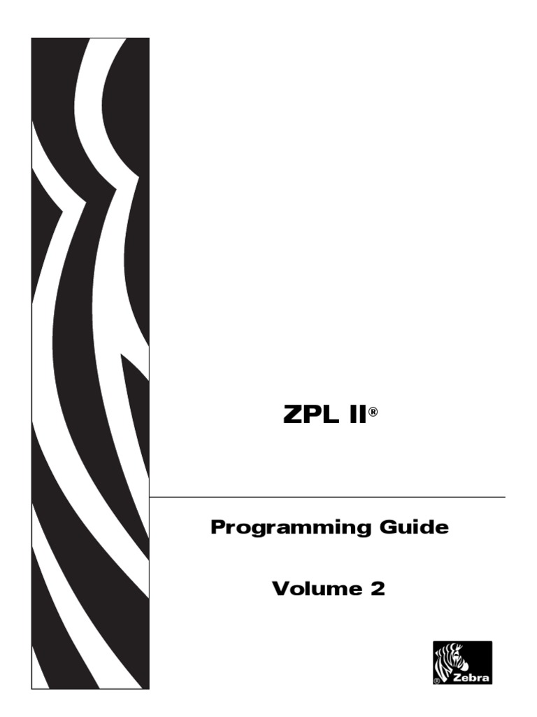 ZPL Ii Vii PDF | PDF | Ascii | File Format