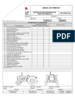 Sbv-Siho-Pa-012. Inspeccion Pre-Arranque de Tractor Agricola