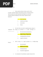 Facilitating Learning Reviewer Pdf Metacognition Motivation