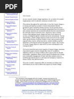 18 US Scientific Societies and Cc Statement