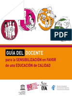 Unesco. Guía Del Docente Sens. Calidad.