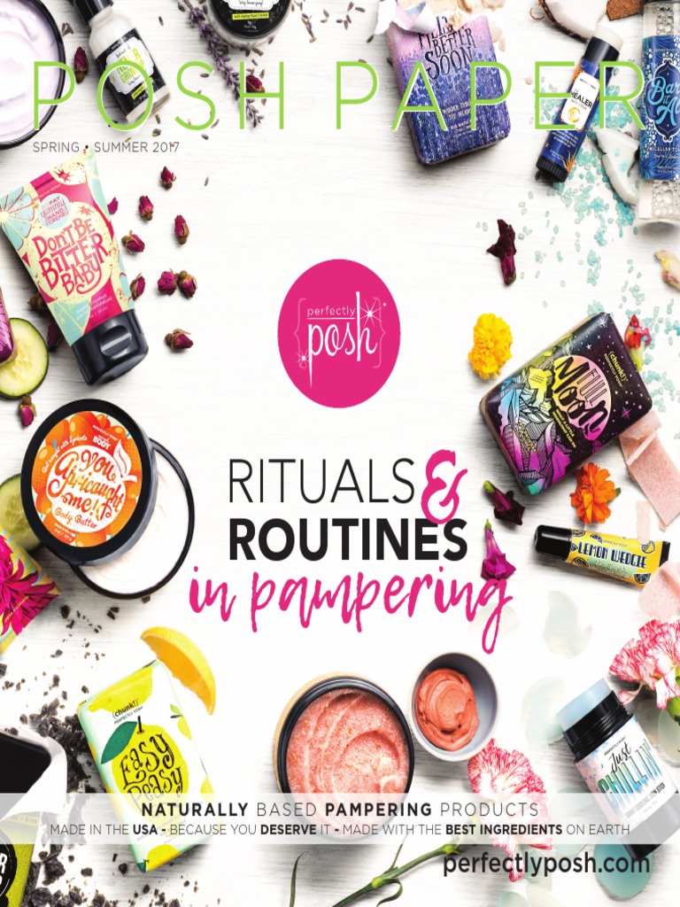 Perfectly Posh Spring Summer 2017 Catalog | Citrus | Shampoo | Free 30 ...