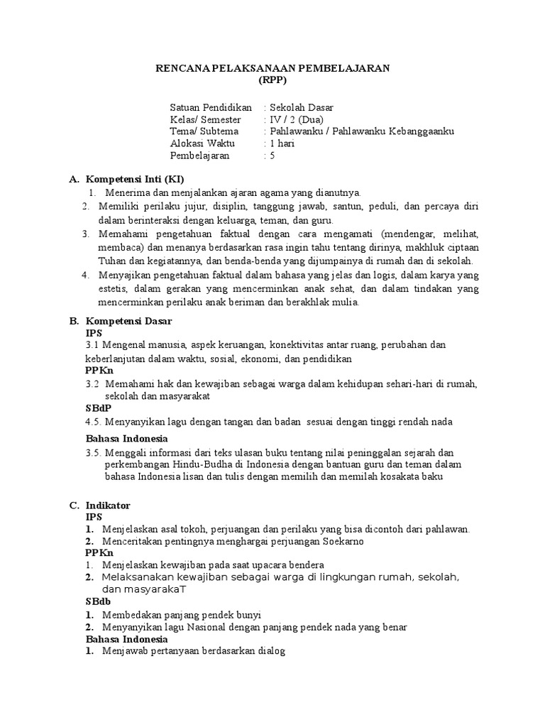 Rpp Kemerdekaan Pdf
