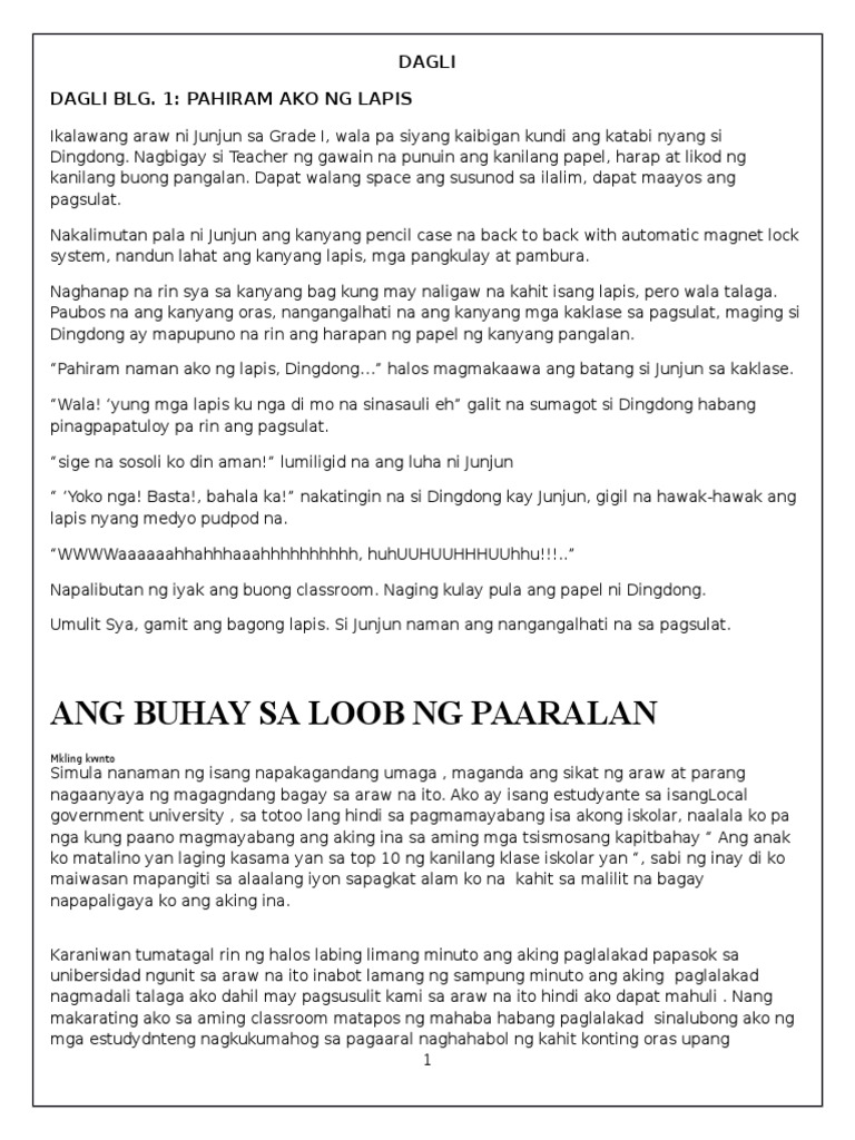 Dagli | PDF