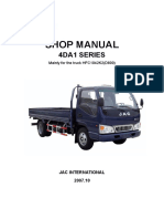 4DA1 Series Trucks Workshop Manual