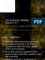 G8TOT Matter Modules 2 3