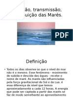 Geração, Transmisão e Distribuição Energia Mares