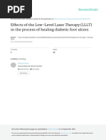Effects of the Low-Level Laser Therapy LLLT in The