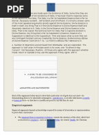 REPLYING SOME ALLEGED PROOFS AGAINST THE EXISTENCE OF DEITY