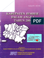 Kabupaten Jember Dalam Angka Tahun 2004