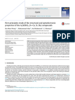 First Principles Study of The Structural and Optoelectronic Properties of The A2InSbO6 (A Ca, SR, Ba) Compounds