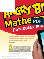 Angry Birds Mathematics - Parabolas Vectors PDF