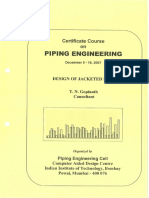 Design of Jacketed Piping PDF