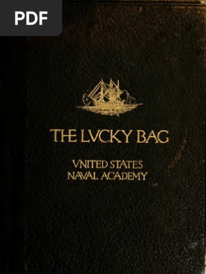 1921 Lucky Bag United States Naval