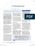  MMFI Field Status Errors