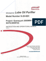 Mobile Lube Oil Purifier