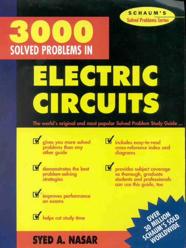 3000 Solved Problems in Electric Circuits Schaums | PDF