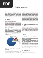 Turkish Vocabulary WIKIGB