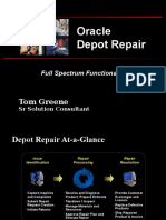 Oracle Depot Repair Apps