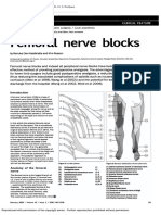 Femoral Nerve Blocks