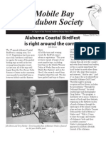 Fall 2008 Mobile Bay Audubon Society Newsletters  