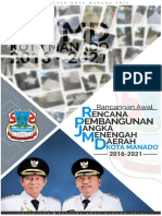 Draf Awal RPJMD Kota Manado