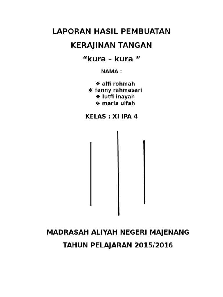 Laporan Hasil Pembuatan Kura  Kura  Sabun  Belum Ada Gambar 