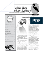 March-April 2005 Mobile Bay Audubon Society Newsletters  
