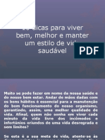 8º Ano - 2 Dicas de Como Viver Bem 27-01