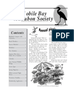 May-June 2003 Mobile Bay Audubon Society Newsletters  